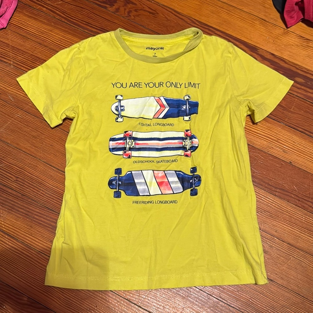 Mayoral tee six 7 euc